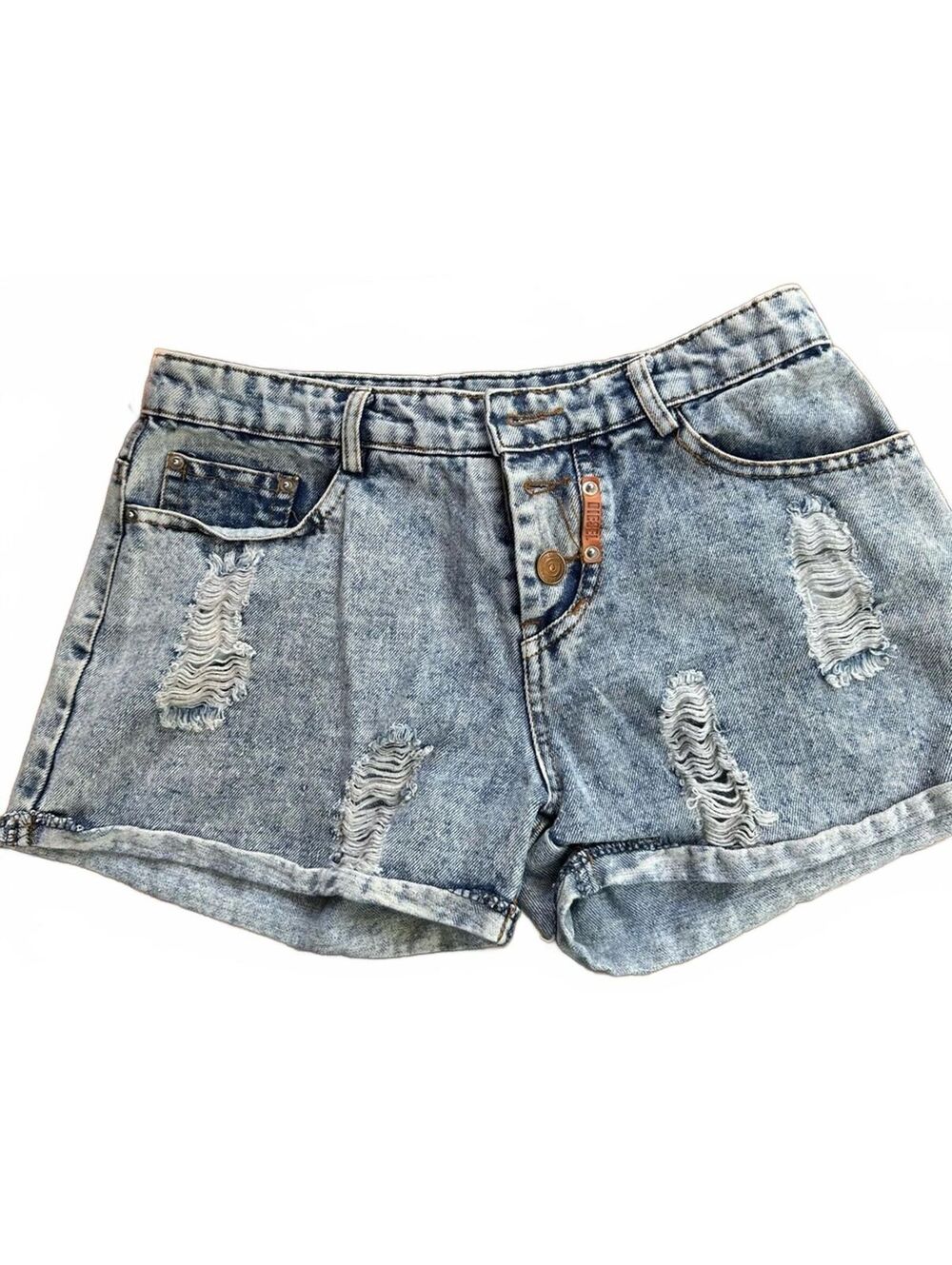 Diesel Distressed Denim Shorts Size 28